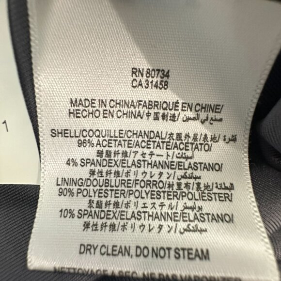 BCBGMaxazria Agate Lyris Beaded Sleeveless Mini Cocktail Dress Gray Size S NWT - Picture 10 of 14